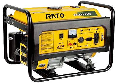 Бензогенератор RATO R3000 (бензиновый генератор, электростанция), фотография 1