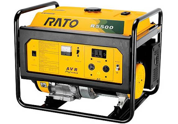 Бензогенератор RATO R5500 (бензиновый генератор, электростанция), фотография 1