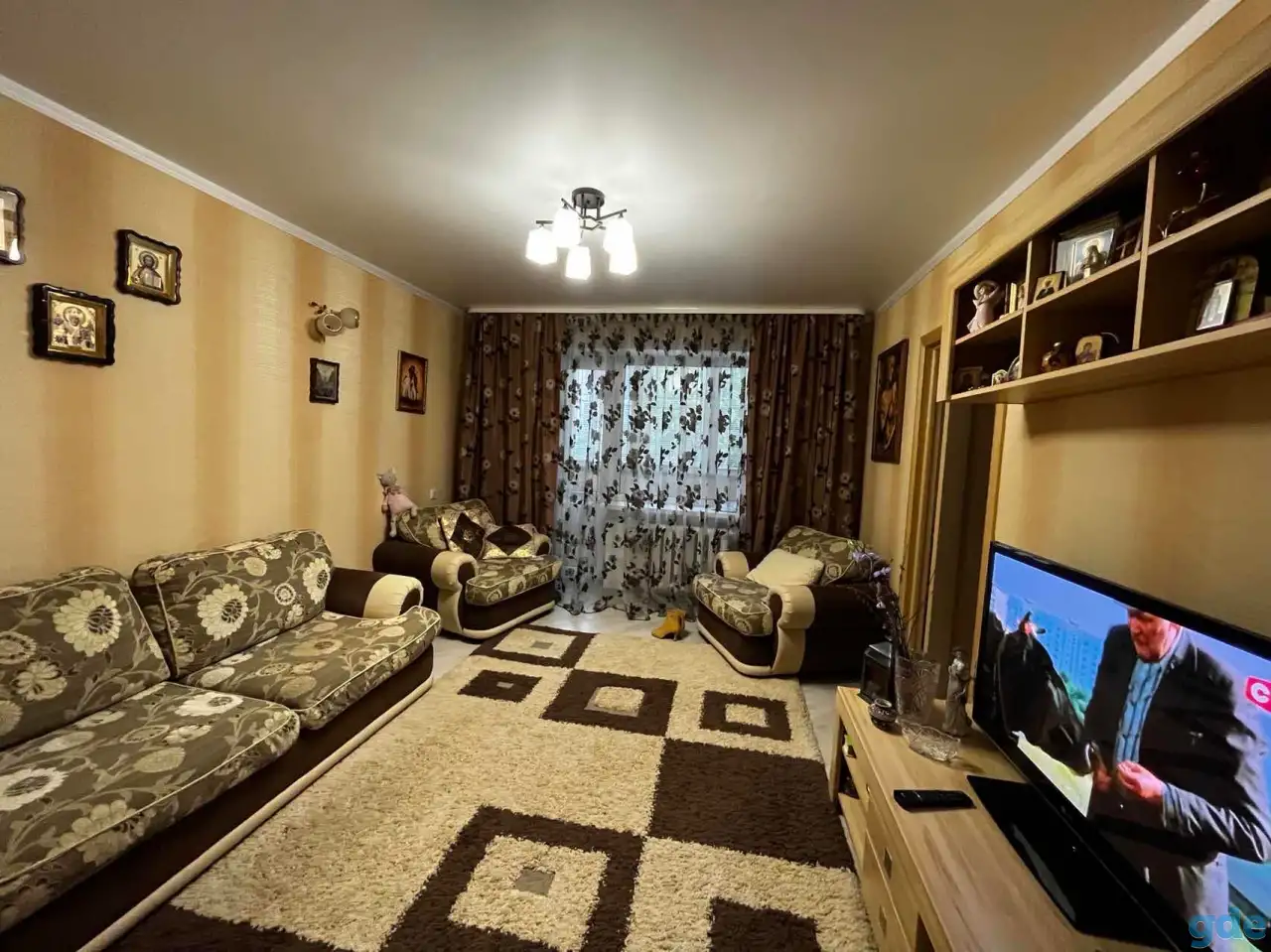 Продажа 3-х комнатной квартиры в г. Лунинце, ул. Красная, дом 43., фотография 1