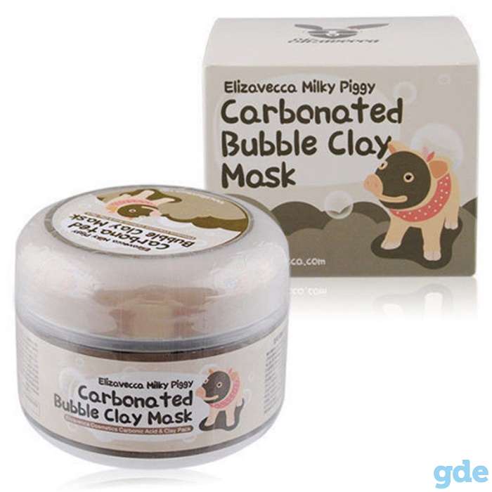Очищающая глиняно-пузырьковая маска Сarbonate Bubble Clay Mask, фотография 2