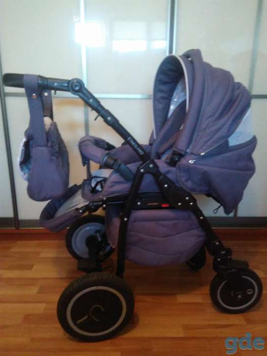Продам коляску Adamex 2 в 1, фотография 3