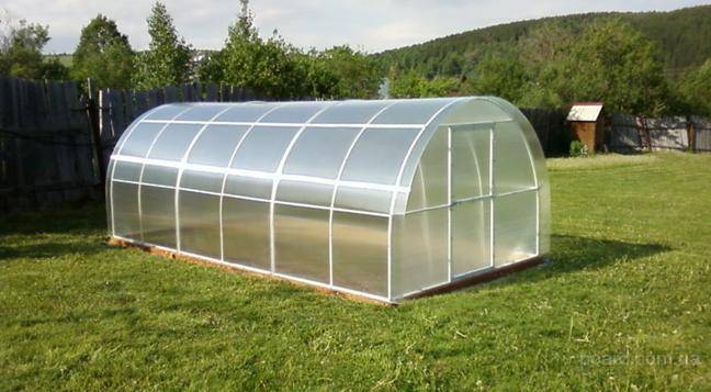 Теплица оцинкованная 10x3x2 Каркас + Поликарбонат+Парник, фотография 1