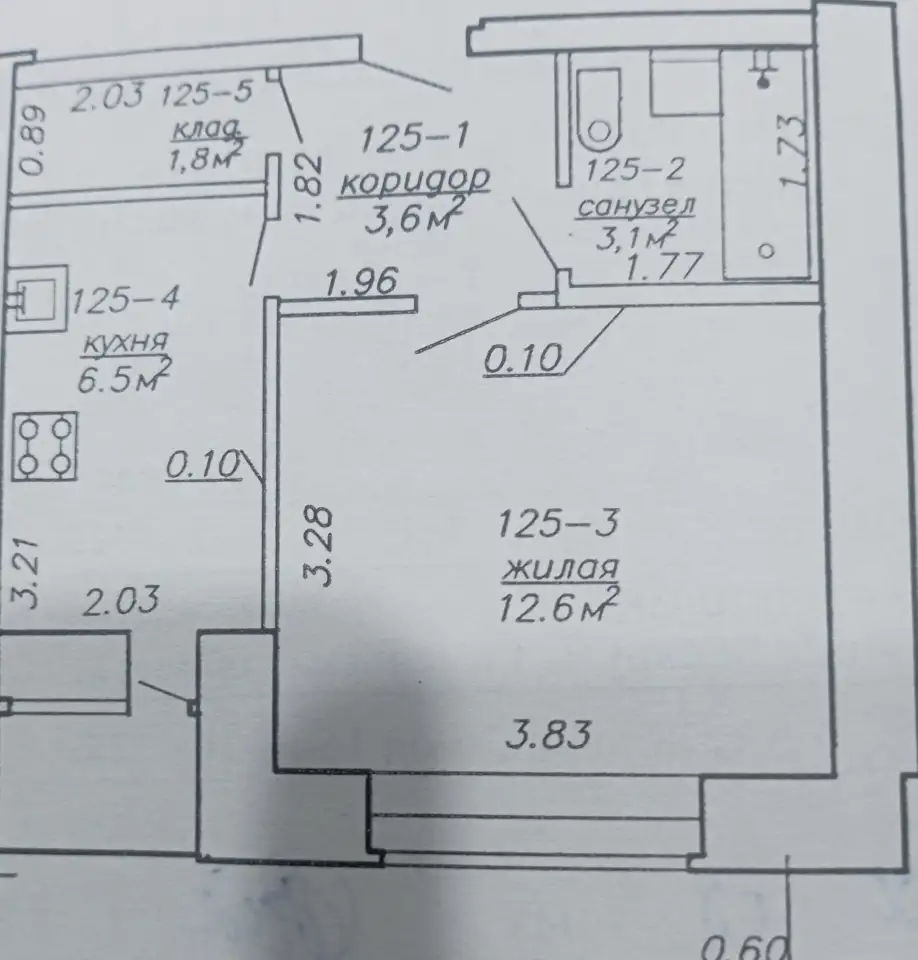 Продам квартиру, 16 м-н, 16 д, 125 кв., фотография 1