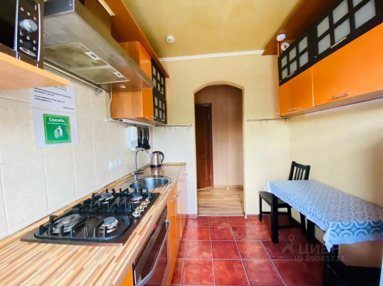 сдам квартиру на сутки в центре Мясникова 34, фотография 3