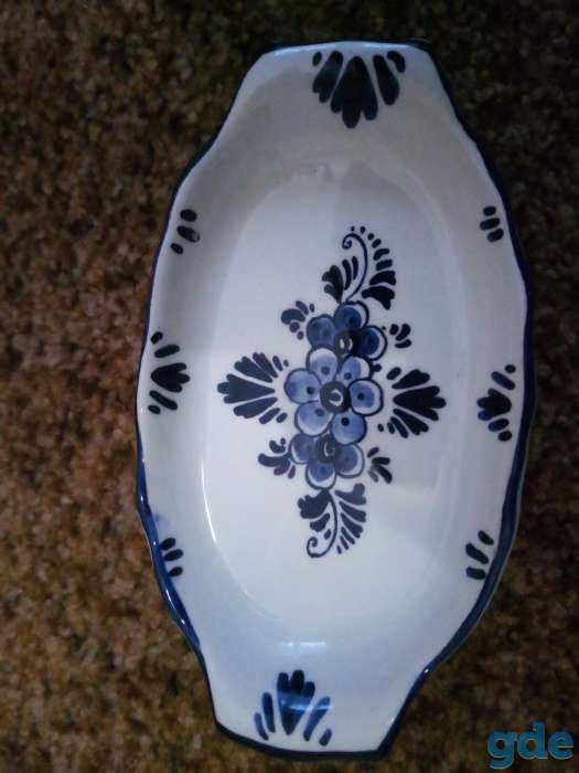 Солонка и перечница. Коллекция Delft Blue Stein made jn Holland., фотография 2