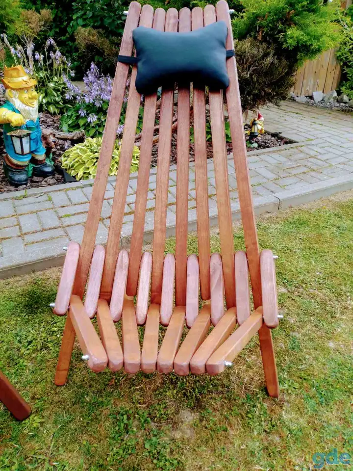 Кресло для отдыха из массива березы, фотография 6