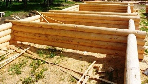 Деревянные срубы для бани, домов, беседок, фотография 2