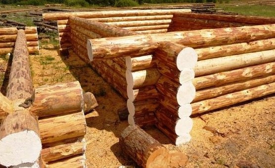 Деревянные срубы для бани, домов, беседок, фотография 6