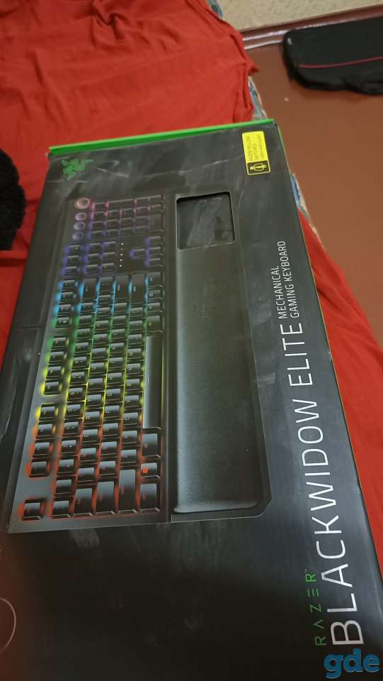 Клавиатура Razer blackwindow elite yellow SwiftKey, фотография 2