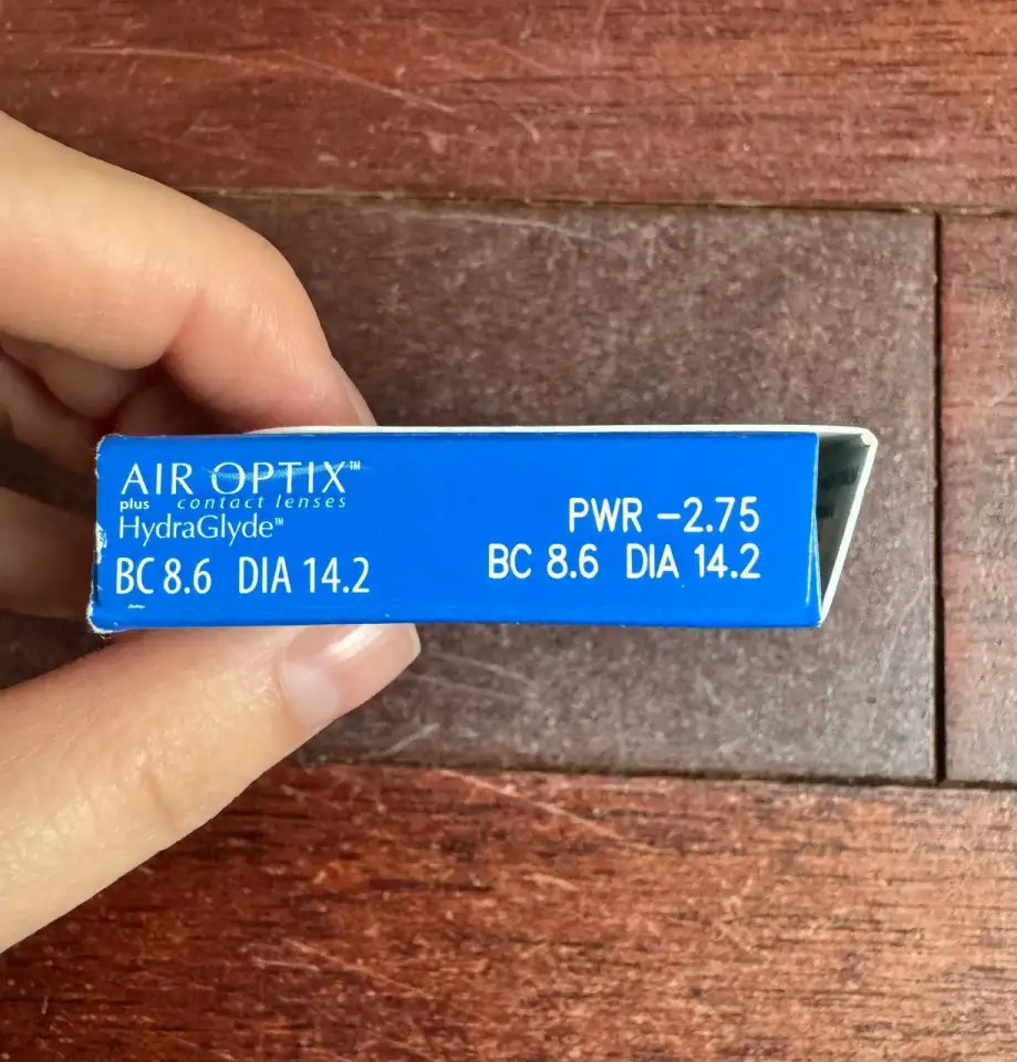 Линзы для зрения Alcon AirOptix plus HydraGlyde -2,75, фотография 4