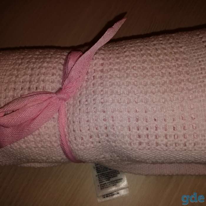 Плед вязаный ажурный Mothercare, фотография 1