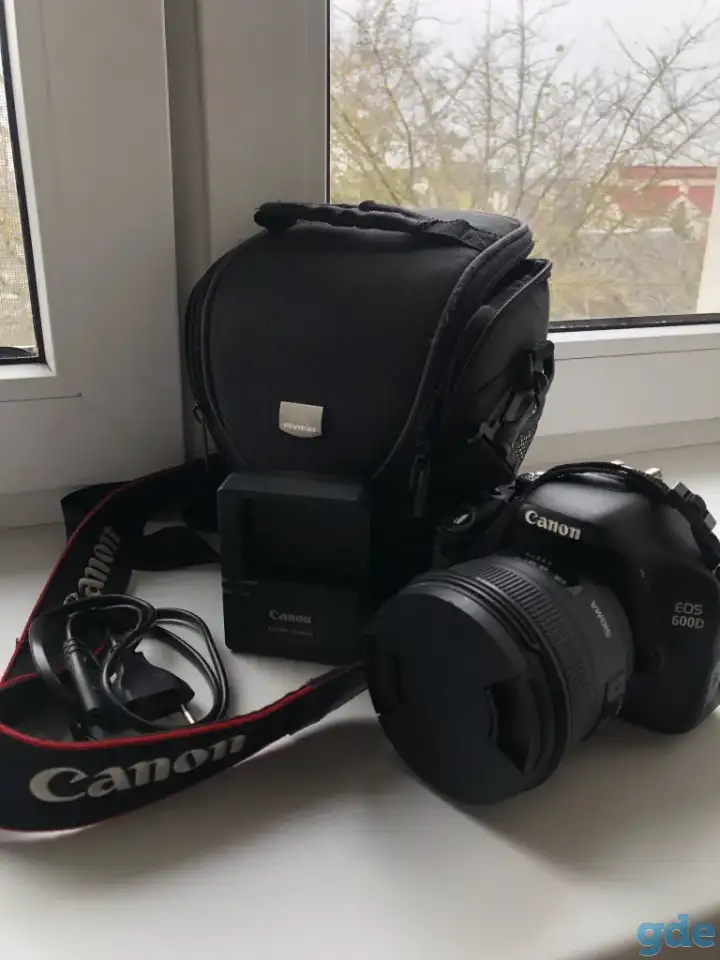 Canon EOS 600D + 2 объектива, фотография 1