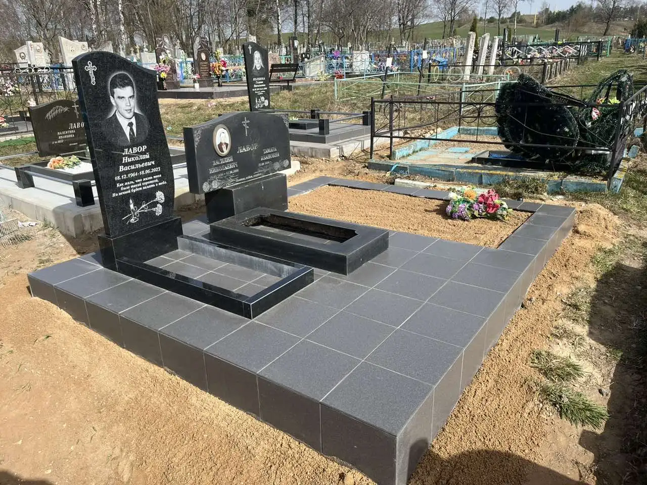 Благоустройство мест захоронения., фотография 1