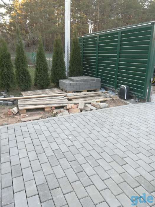 Укладка тротуарной плитки, фотография 6