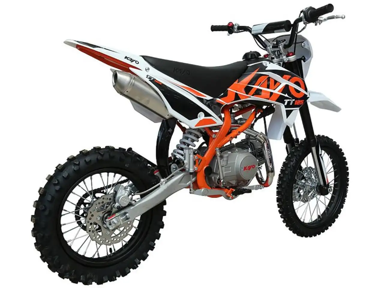 Питбайк kayo basic k125 17/14 krz (механ. сцепл., кикстартер, 2024 г.), фотография 5