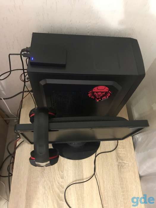 Продам стационарный компьютер(системный блок+монитор), фотография 3