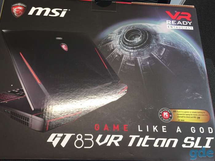 MSI GT83VR 6RE Titan SLI GT83VR6RE-055US Ноутбук, фотография 1
