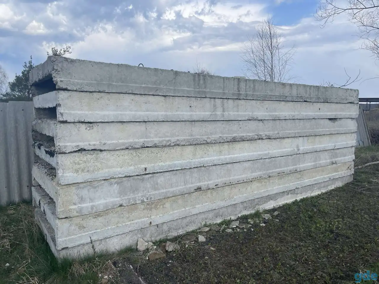 Плиты перекрытия б/у, фотография 1