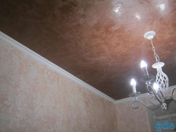 Нанесение декоративной штукатурки, фотография 8