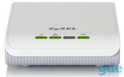 Интернет-центр ZyXEL P660HWP со встроенным адаптером HomePlug AV (б/у), фотография 3