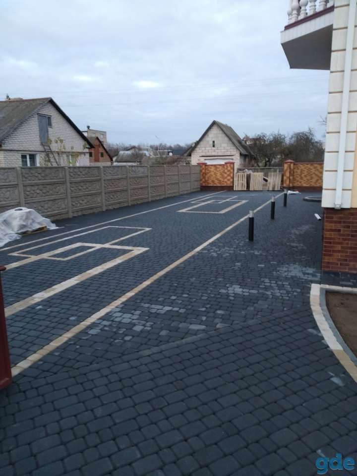 Укладка тротуарной плитки, фотография 3