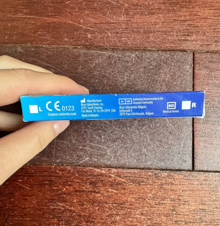 Линзы для зрения Alcon AirOptix plus HydraGlyde -2,75, фотография 3