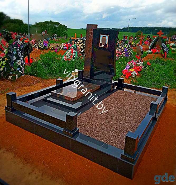 Памятники в Дятлово. Благоустройство могил, фотография 7