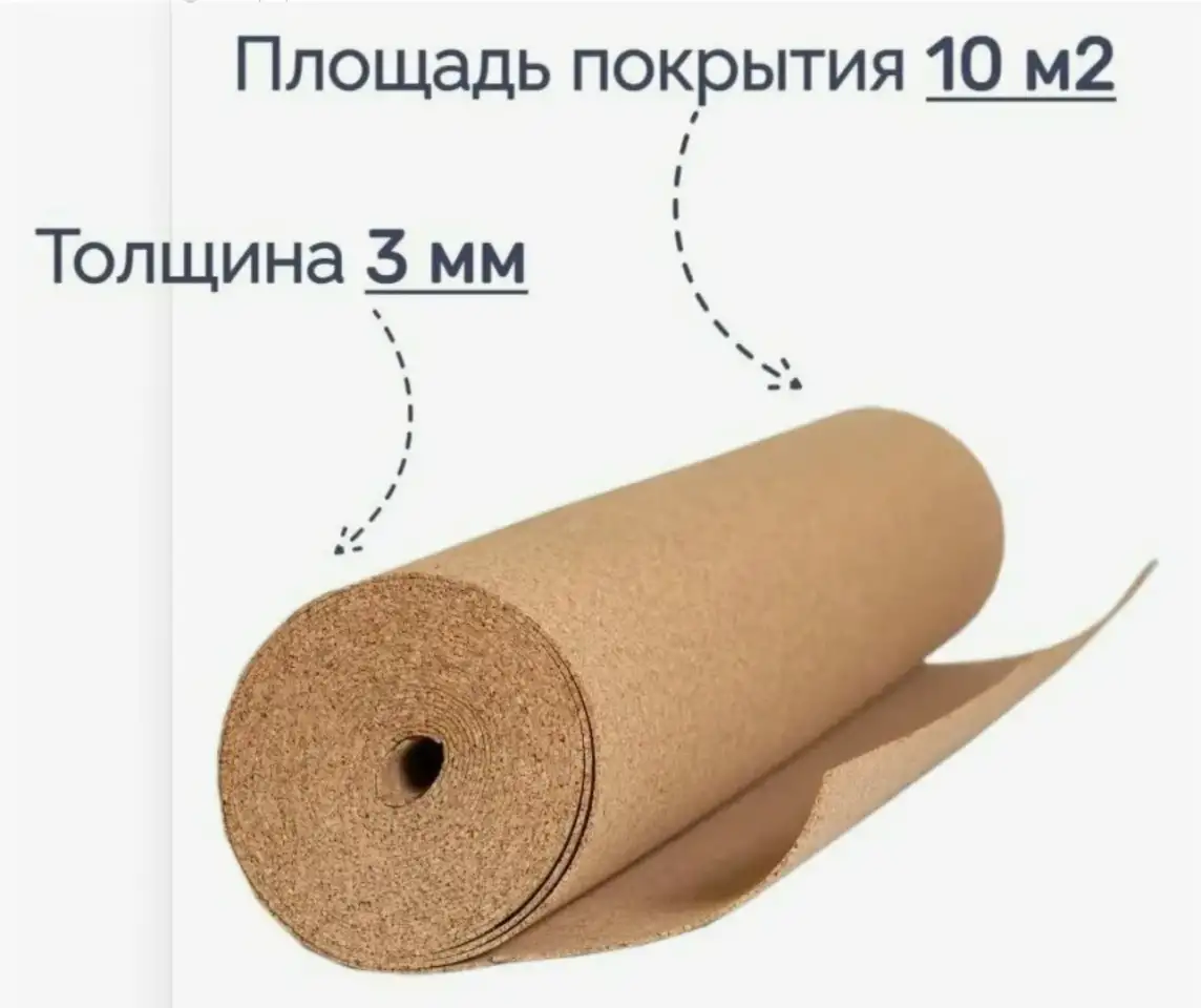 подложка пробковая, фотография 2