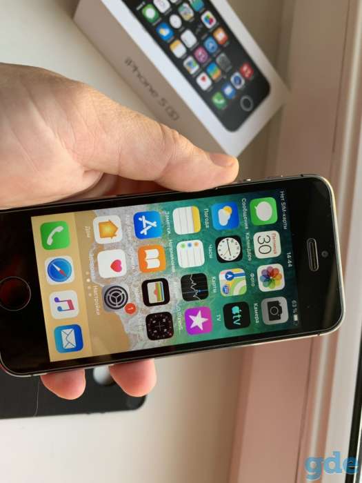 Продам Apple iPhone 5s 16GB Space Gray, фотография 4
