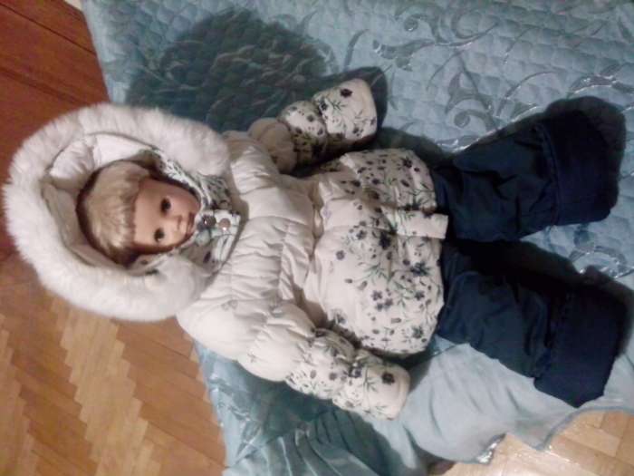 зимний комбинезон с отстегивающейся желеткой на овчине, фотография 1