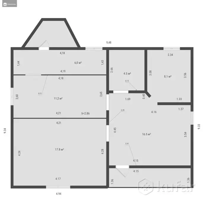 Незавершённое строение 2-й Дубровенский проезд, 4 г.Орша, фотография 14
