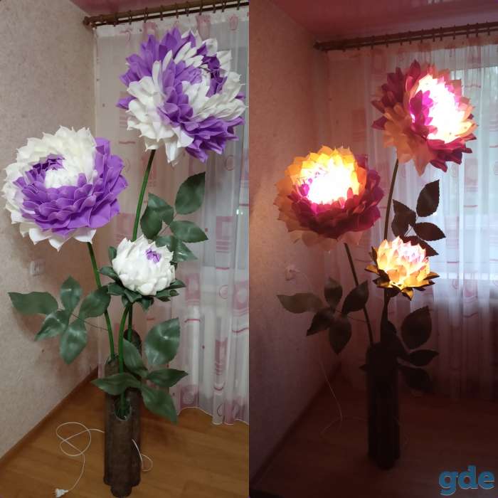 Ростовые цветы-светильники, фотография 3