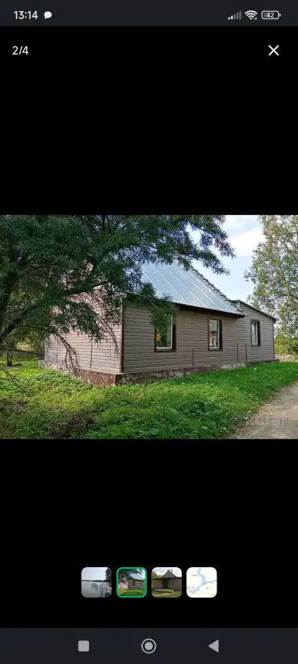 Продам дом на берегу озера, Миорский район,д. Новое Село д.9, фотография 2