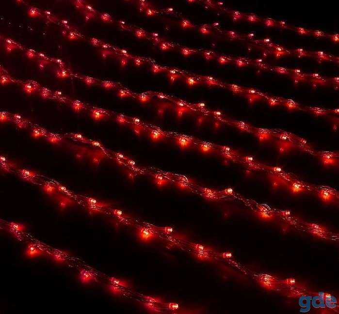Светодиодная гирлянда дождь, фотография 5