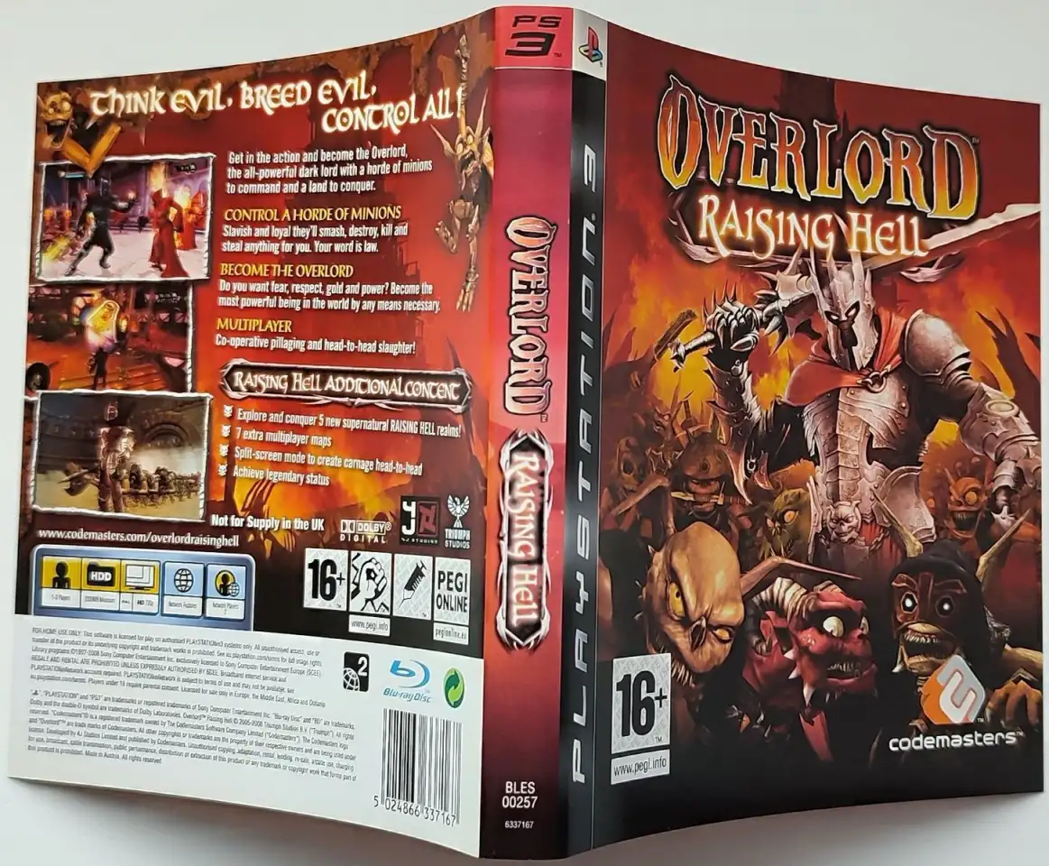 Overlord. Raising hell для PS3, фотография 8