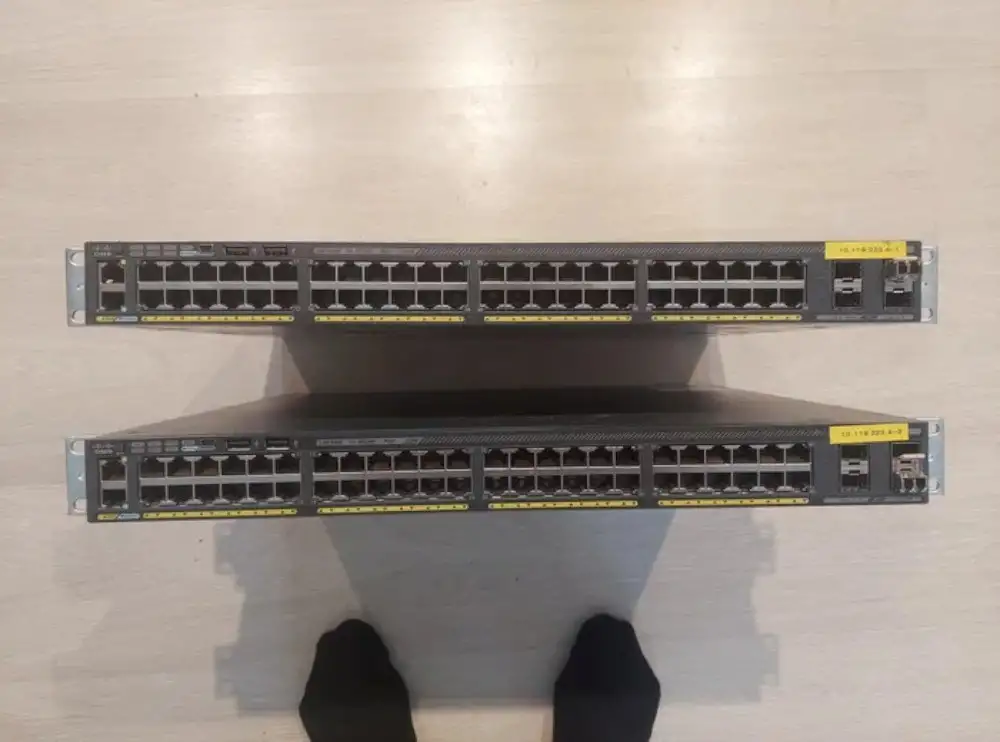 switch коммутатор cisco ws-c2960x-48lps-l poe, фотография 1