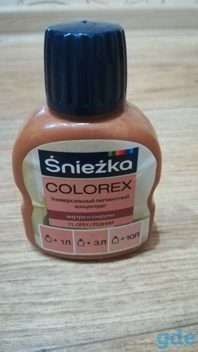 Краситель Sniezka Corolex, фотография 2
