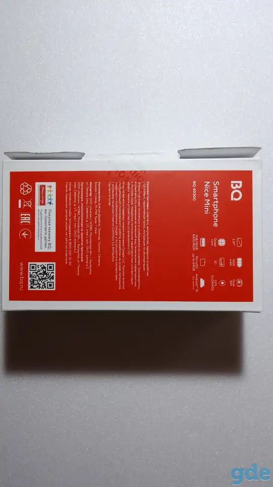 Смартфон BQ 4030G Nice Mini 3.97'', фотография 3