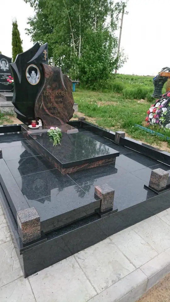 Памятники и благоустройство мест захоронения, фотография 2