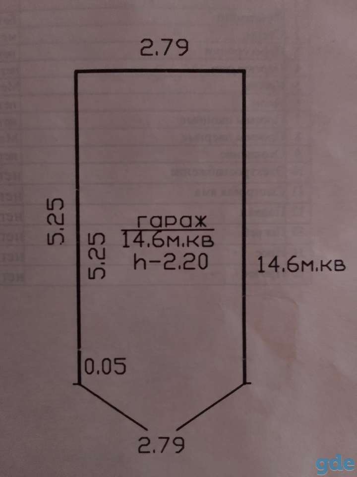 Продам гараж. 