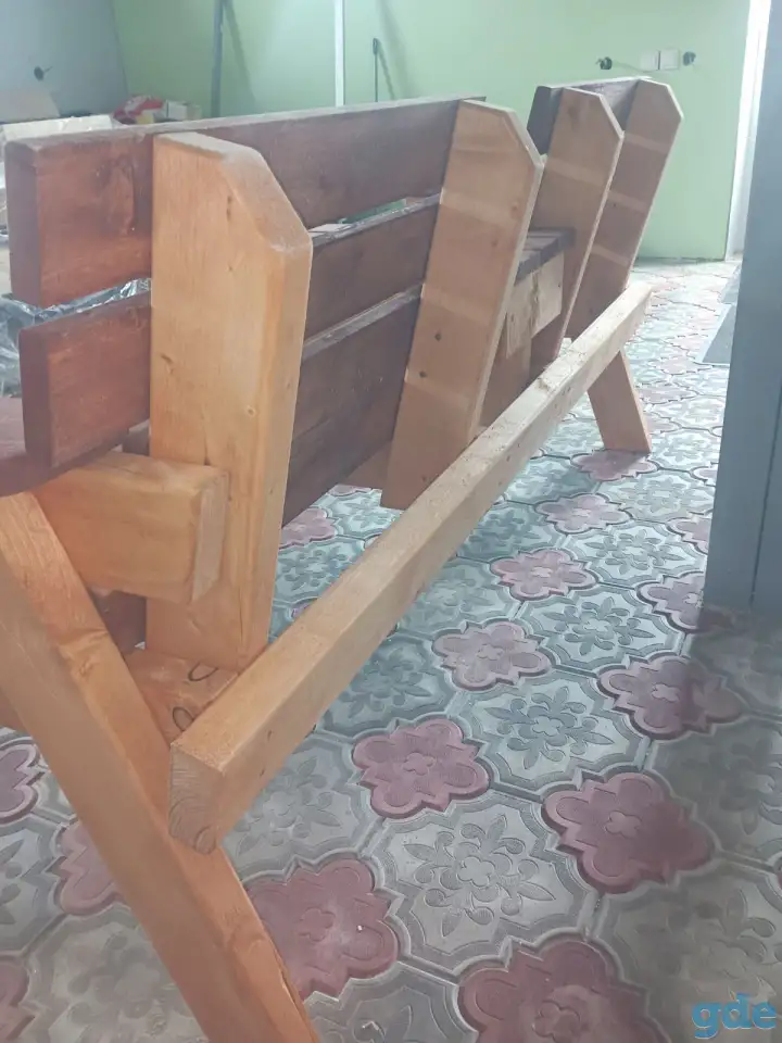 Скамейка со столиком, фотография 3