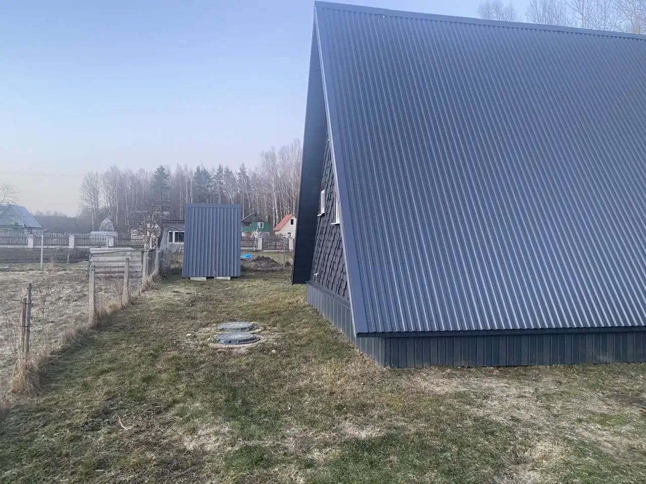 Продаётся современная дача для круглогодичного проживания с печью в экологически чистом районе в современном стиле Frame, фотография 20