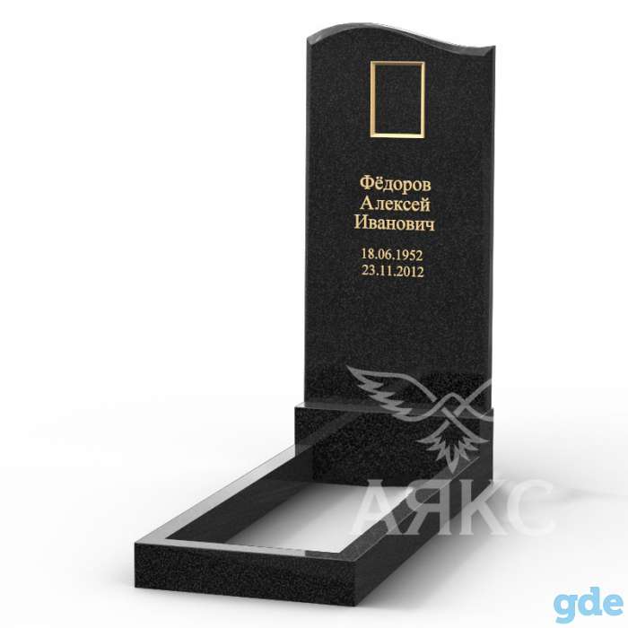 Одиночный памятник из гранита, фотография 2