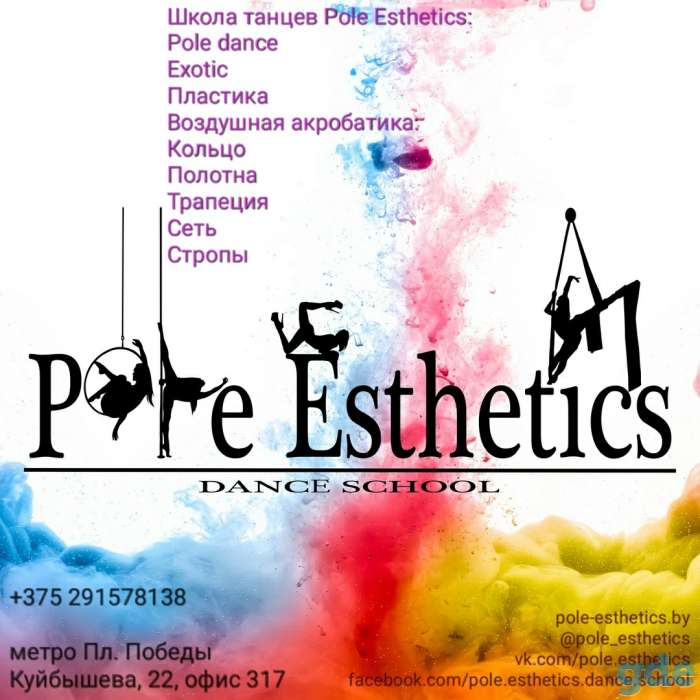 Pole dance, Exotic, Воздушная акробатика (кольцо, полотна, сеть, стропы, трапеция), фотография 1
