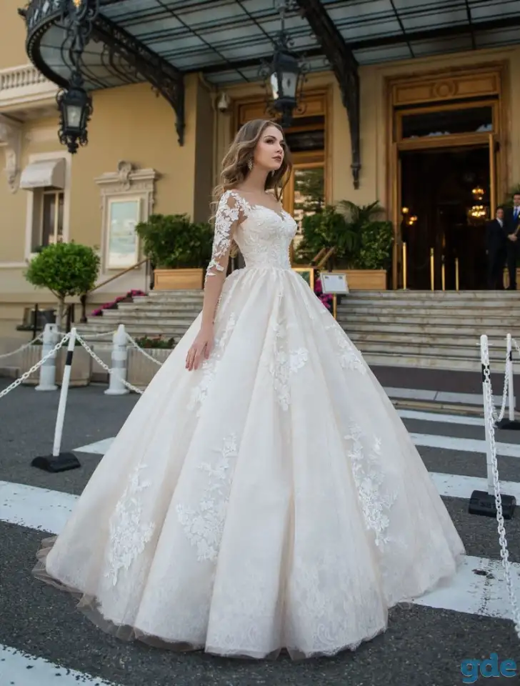 Продажа: СВАДЕБНОЕ ПЛАТЬЕ MILADA – T0768 ОТ TRINITY, фотография 2