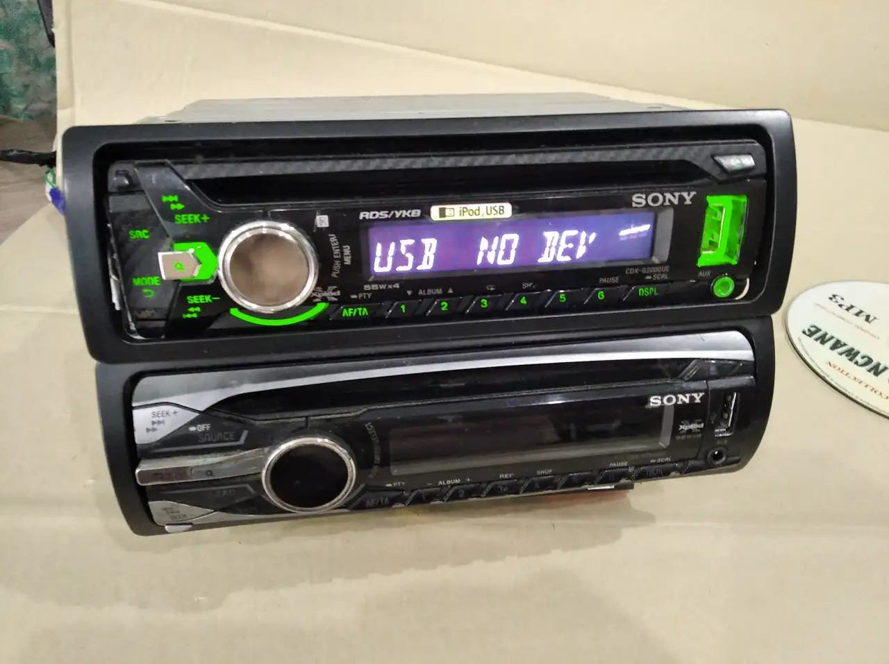 Автомагнитола CD MP3 USB SONY, фотография 3