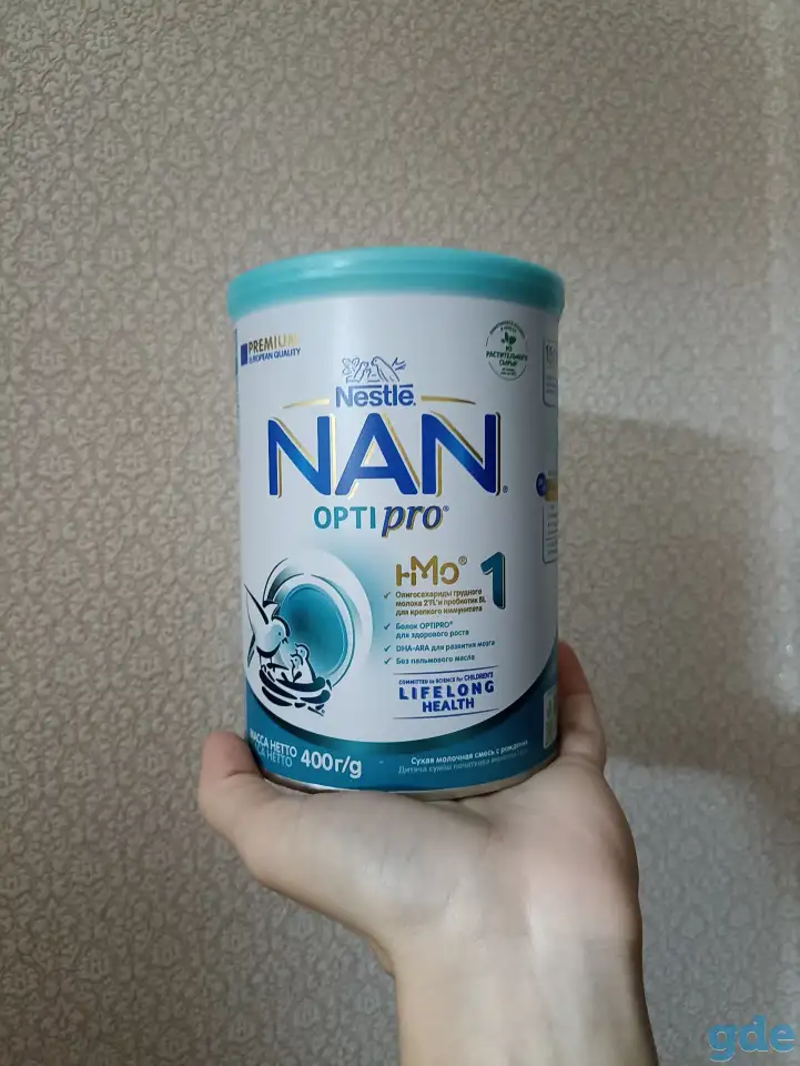 Смесь NAN optipro 400г 1, 2, фотография 1