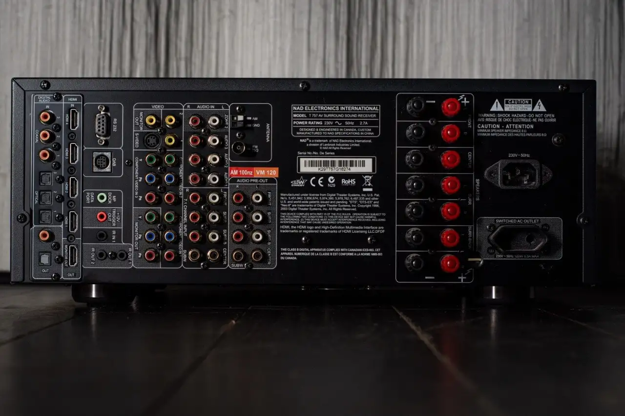 AV-ресивер NAD T757 (7.1, премиум Hi-Fi звук), фотография 2