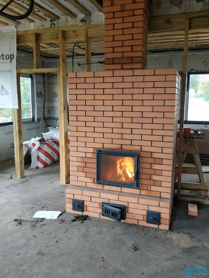 Кладка печей и каминов любой сложности, фотография 5