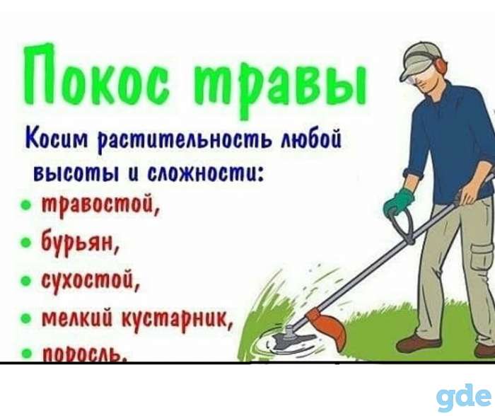 ПОКОС ТРАВЫ. КАЧЕСТВЕННО, БЫСТРО, фотография 1